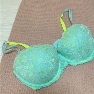 Victoria’s Secret PINK push-up bra.